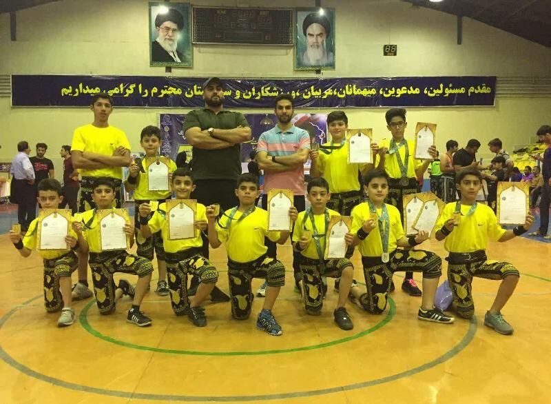 استعدادیابی رشته ورزشی پهلوانی در مدارس البرز