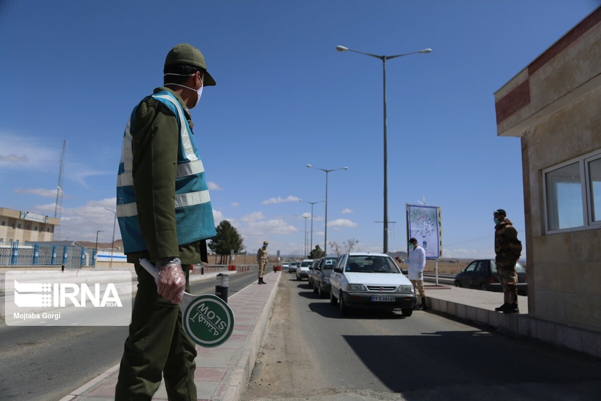 محدودیت تردد در ۱۰ ورودی خراسان جنوبی آغاز شد