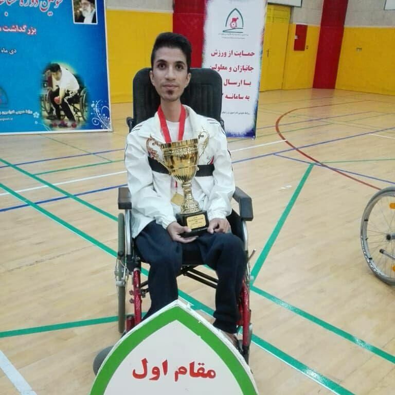 ورزشکار معلول زنجان در دل خاک آرام گرفت